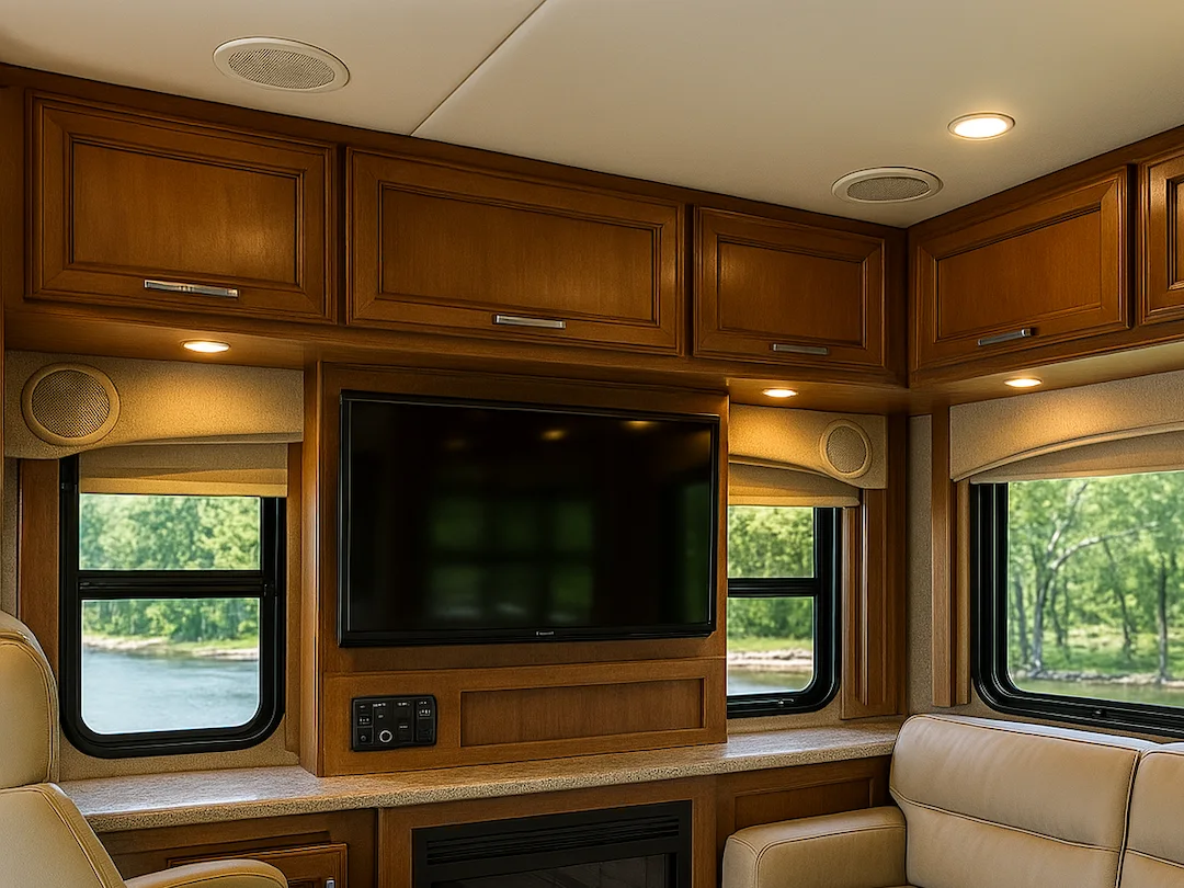 rv sound system upgrade class a motorhome